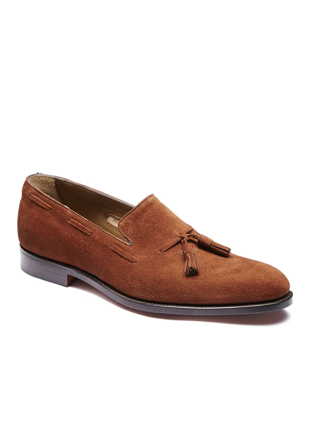 HUGH VEAU VELOURS MARRON
