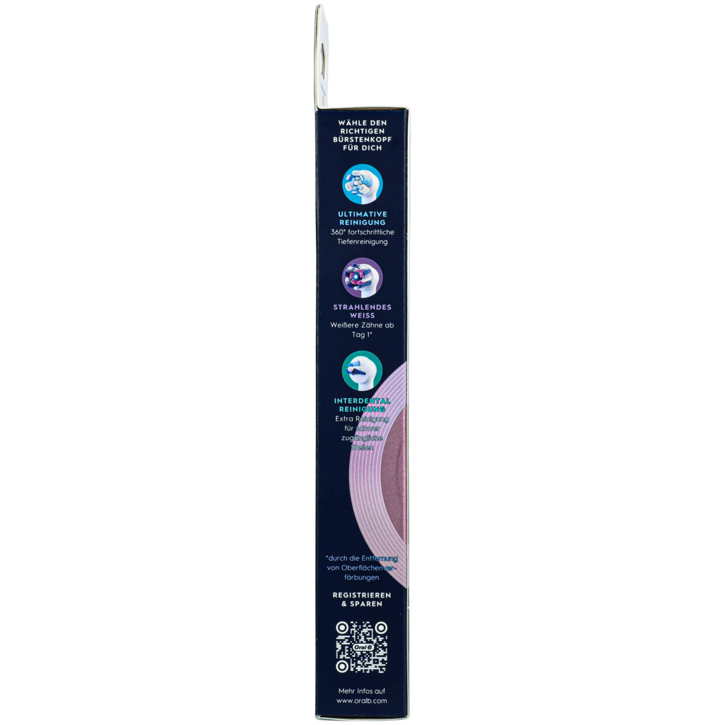 Oral-B Aufsteckbürsten iO Sanfte Reinigung 2 Stück