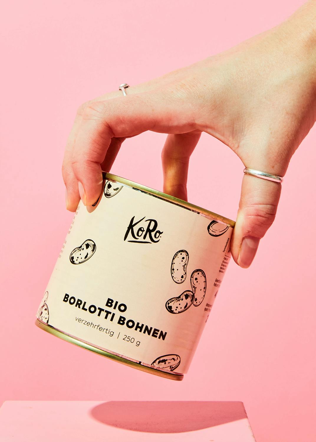 Bio Borlotti Bohnen in der Dose 250 g