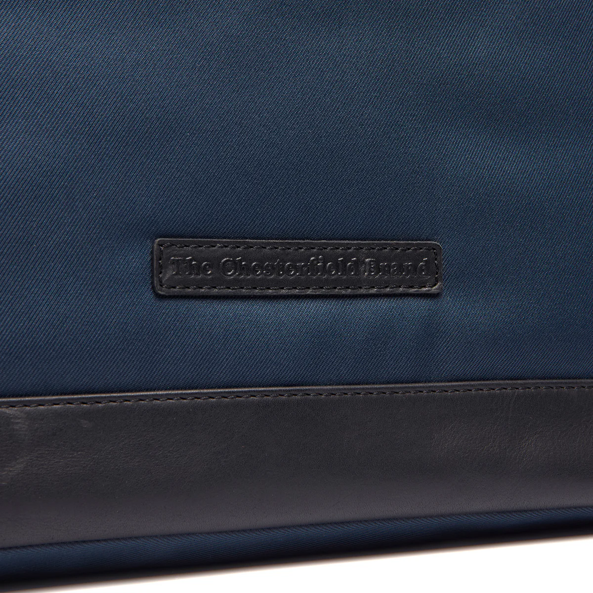 The Chesterfield Brand Nylon Wax Pull Up Rugzak Nesna Navy