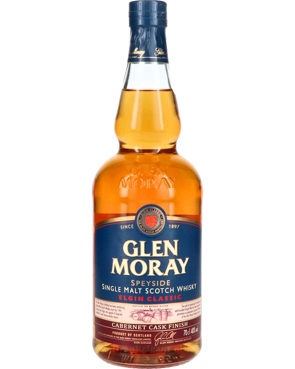 Glen Moray Cabernet Cask Finish 70 cl