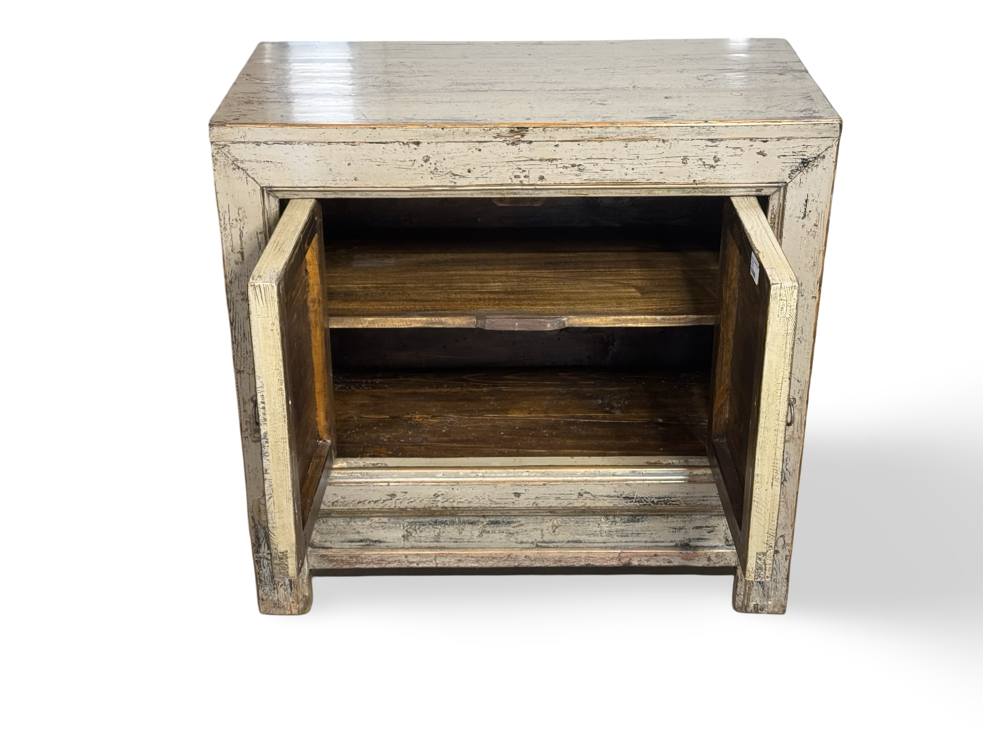 Dressoir 2 deur uniek bloem beschilderd