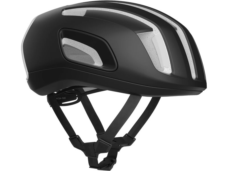 POC Helm Cytal, Uranium Schwarz Matt / Hydrogen Weiss Matt, Rennradhelm