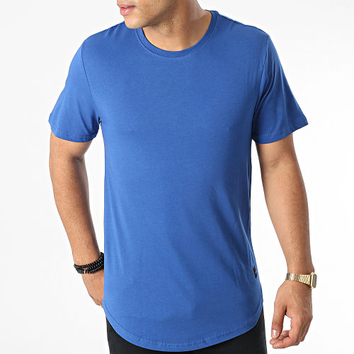 Tee Shirt Oversize Matt Longy Bleu Roi