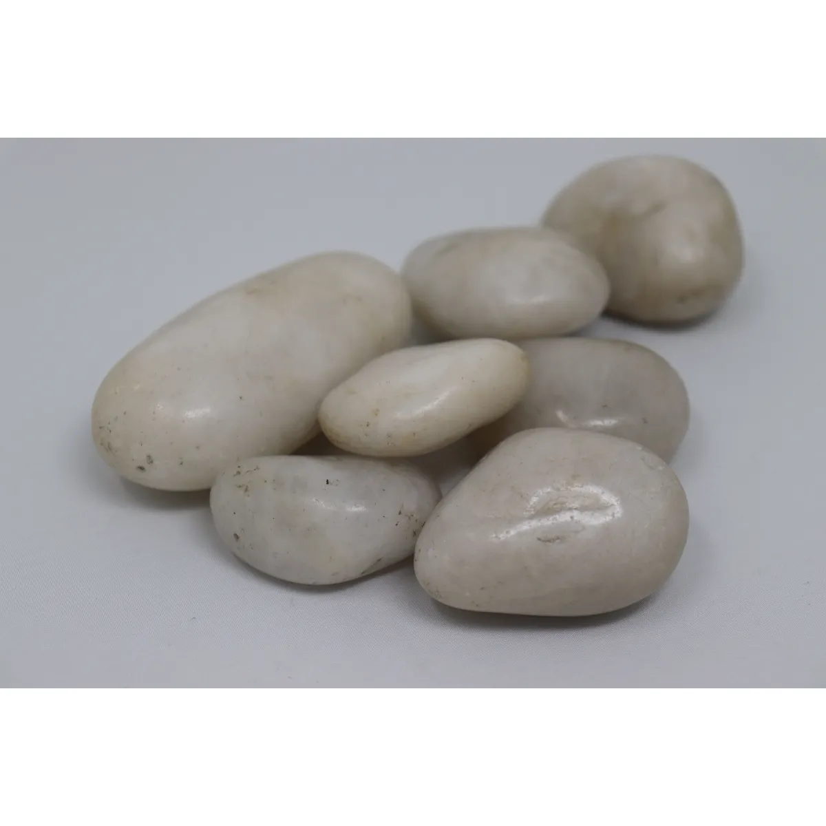 AquaGart 160 kg galets polis, blanc