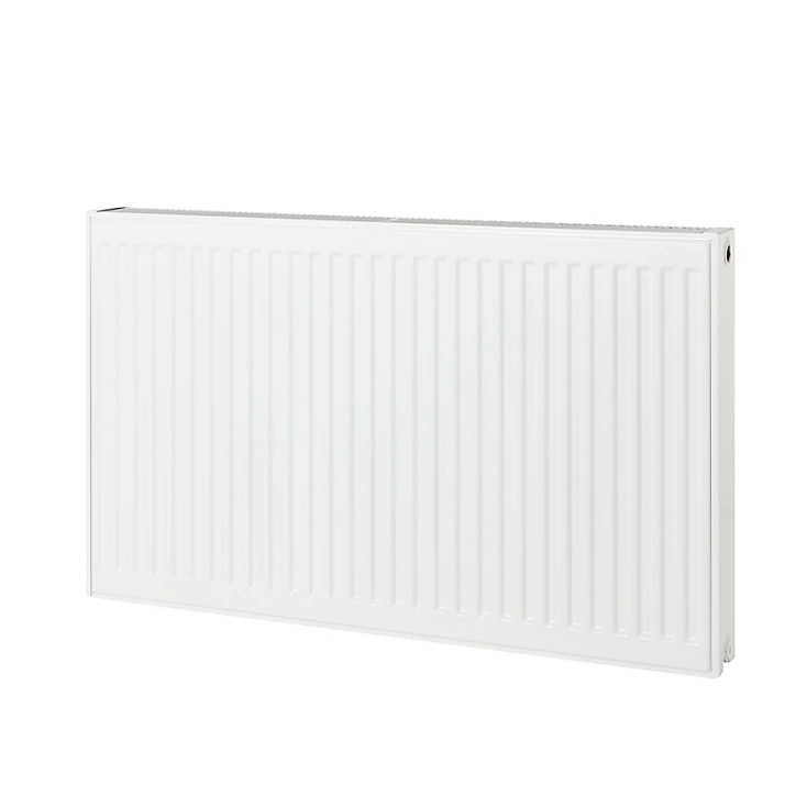 Radiateur eau chaude acier GoodHome blanc L. 100 cm x H. 60 cm