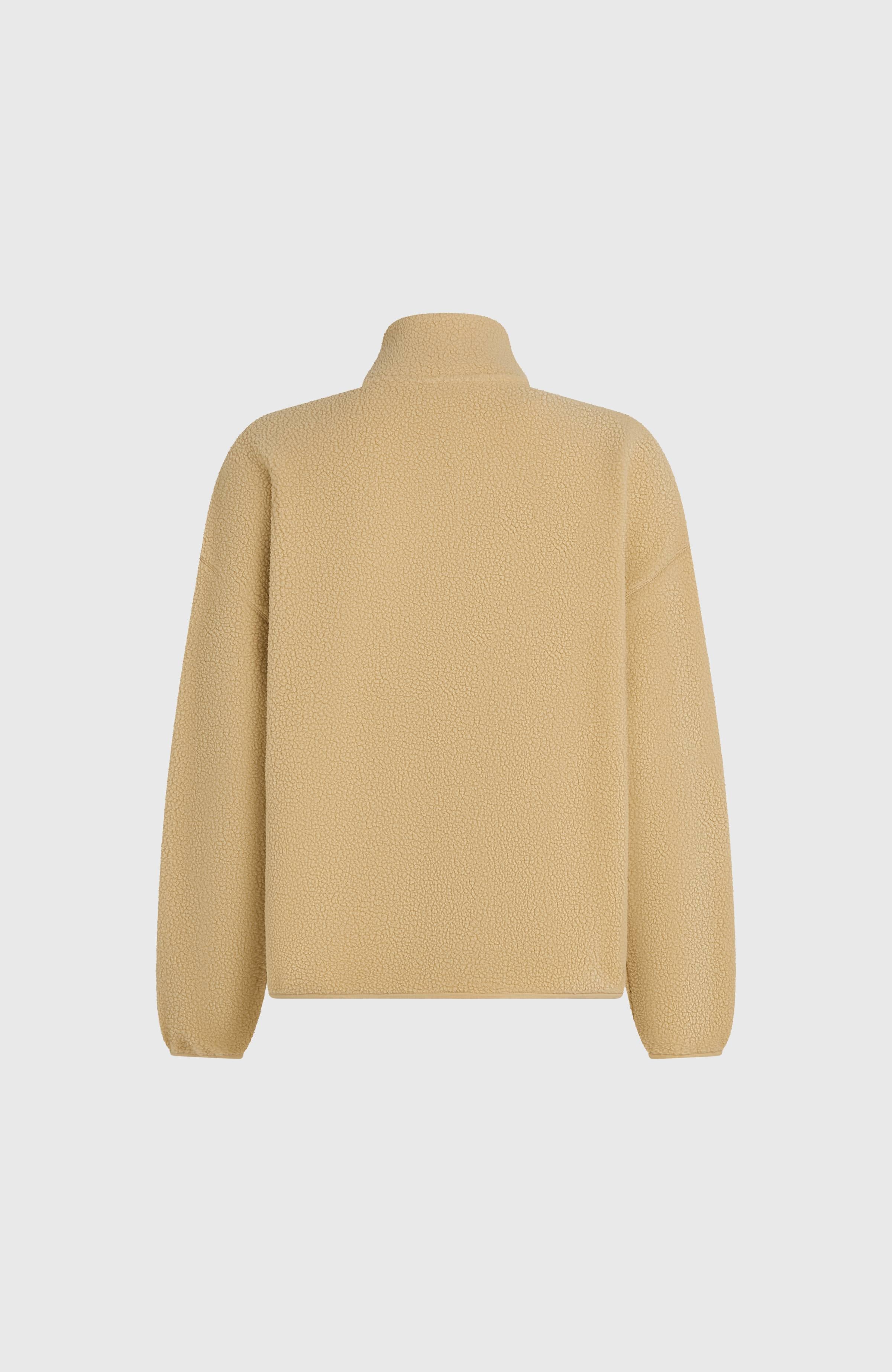 Must-Have High-Pile fleecevest met volledige rits