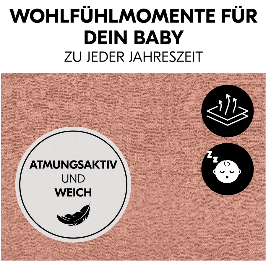 hauck Bezug für Babywippe Baby Bouncer Cork