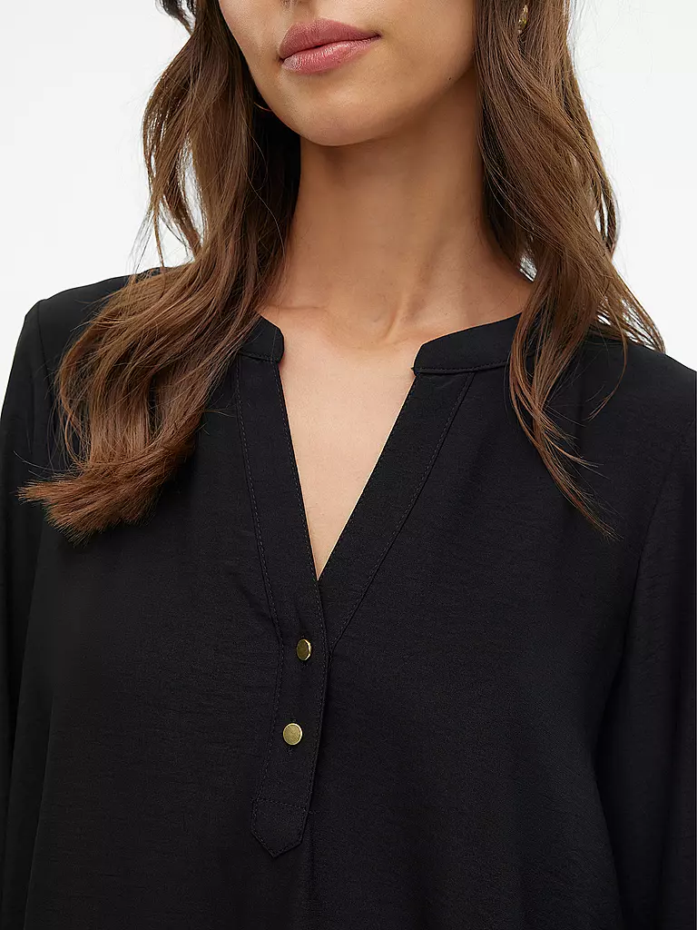 VERO MODA Shirt VMANI  schwarz