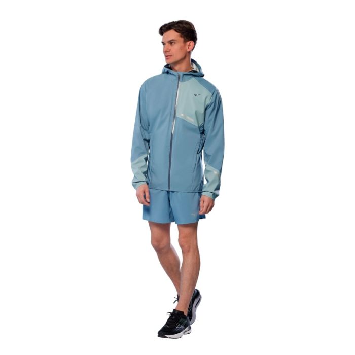 Mizuno Herre Jakker Waterproof 20K ER Jacket Blå