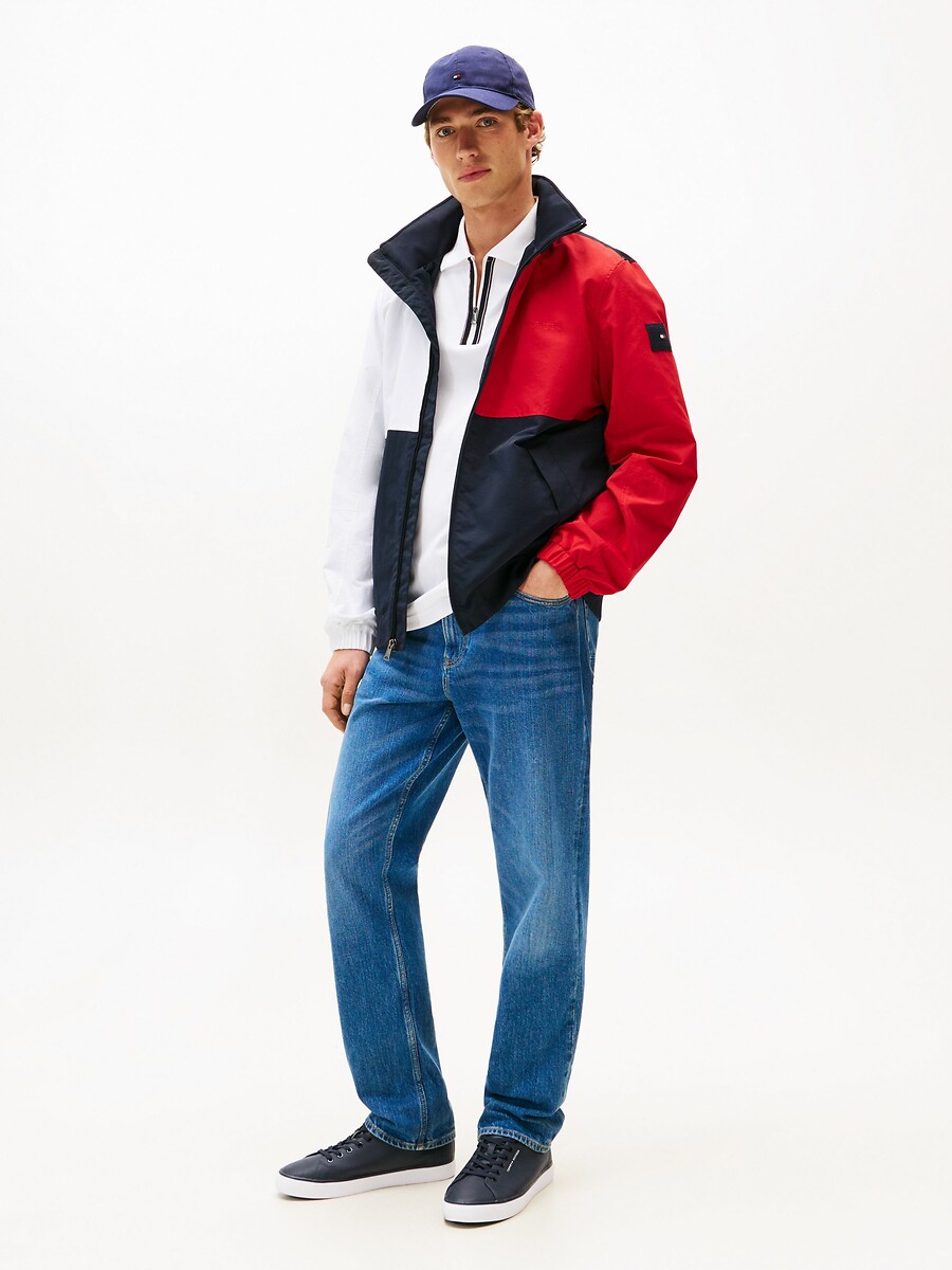 TOMMY HILFIGER<br>Tênis Core Low em couro vulcanizado