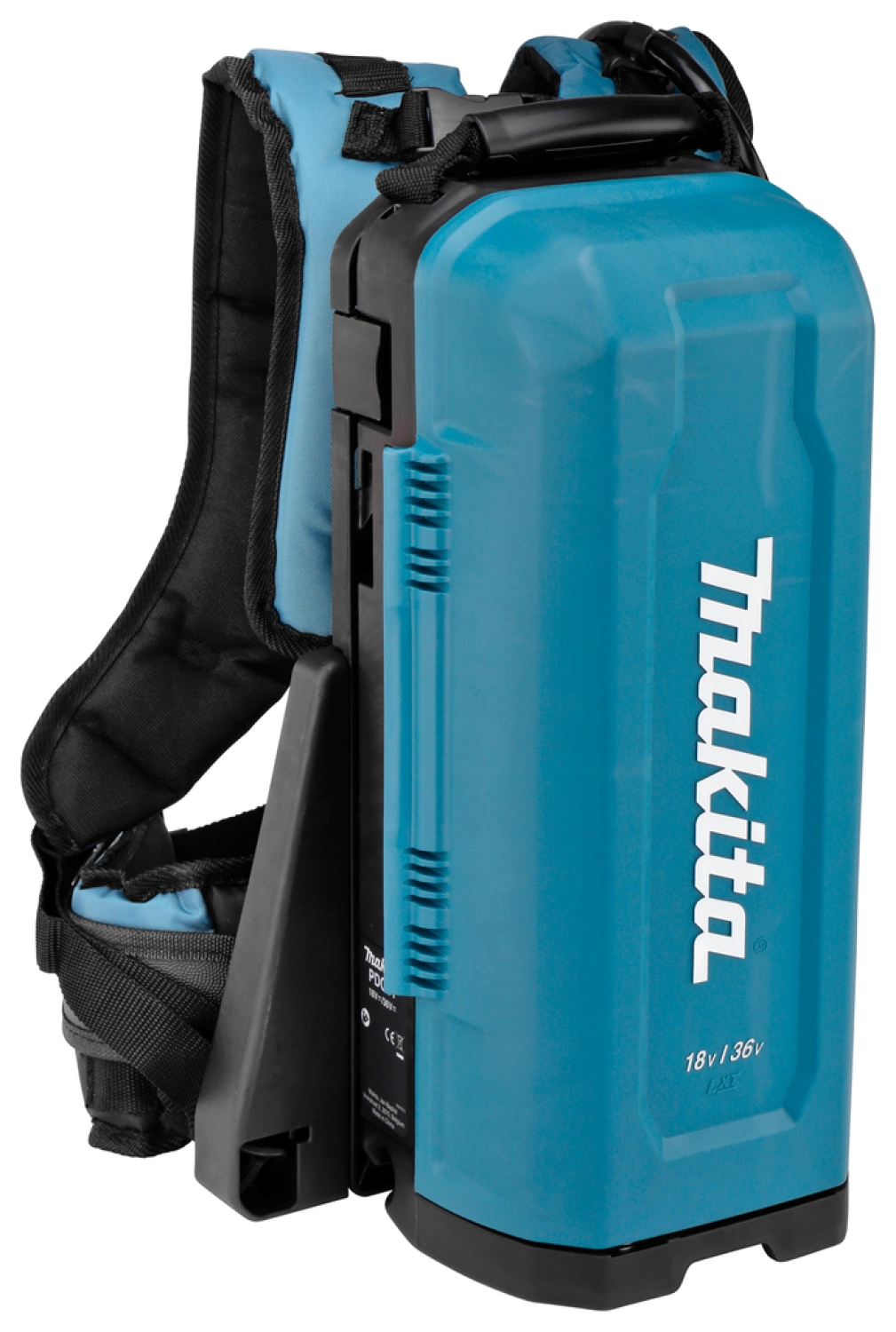 Makita PDC01X1 LXT 18V ruggedragen accustation PDC01 met 2x18V adapter incl. starterkit (4x 5,0Ah)