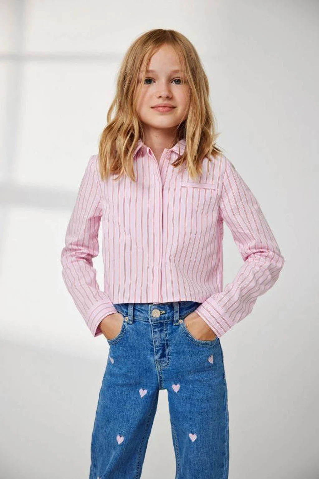 ONLY wide leg jeans KOGJUICY Light blue denim