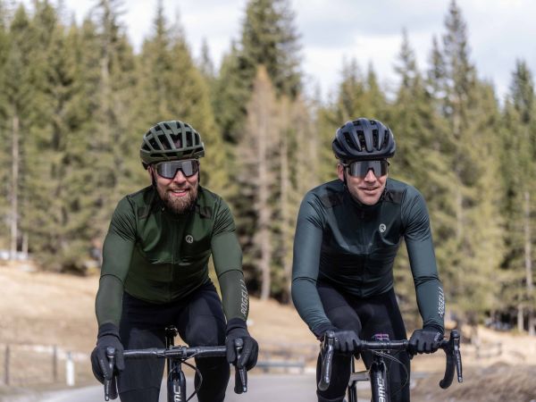 Rogelli Mono Langærmet Cykeltrøje, Blue