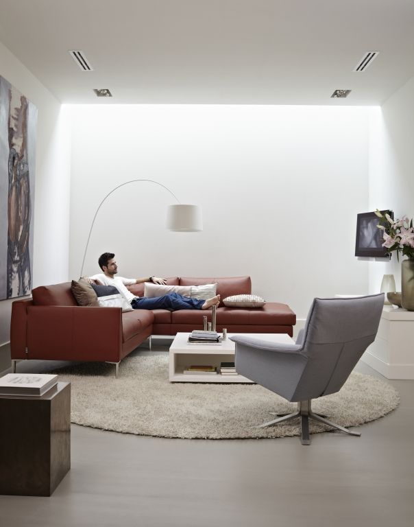 Foscarini Twiggy booglamp retrofit rood