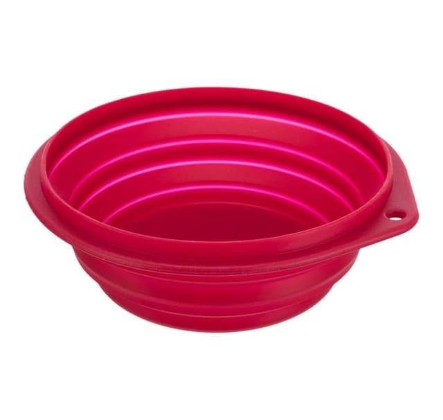 Rejseskål, silikone, 1 l/ø 18 cm