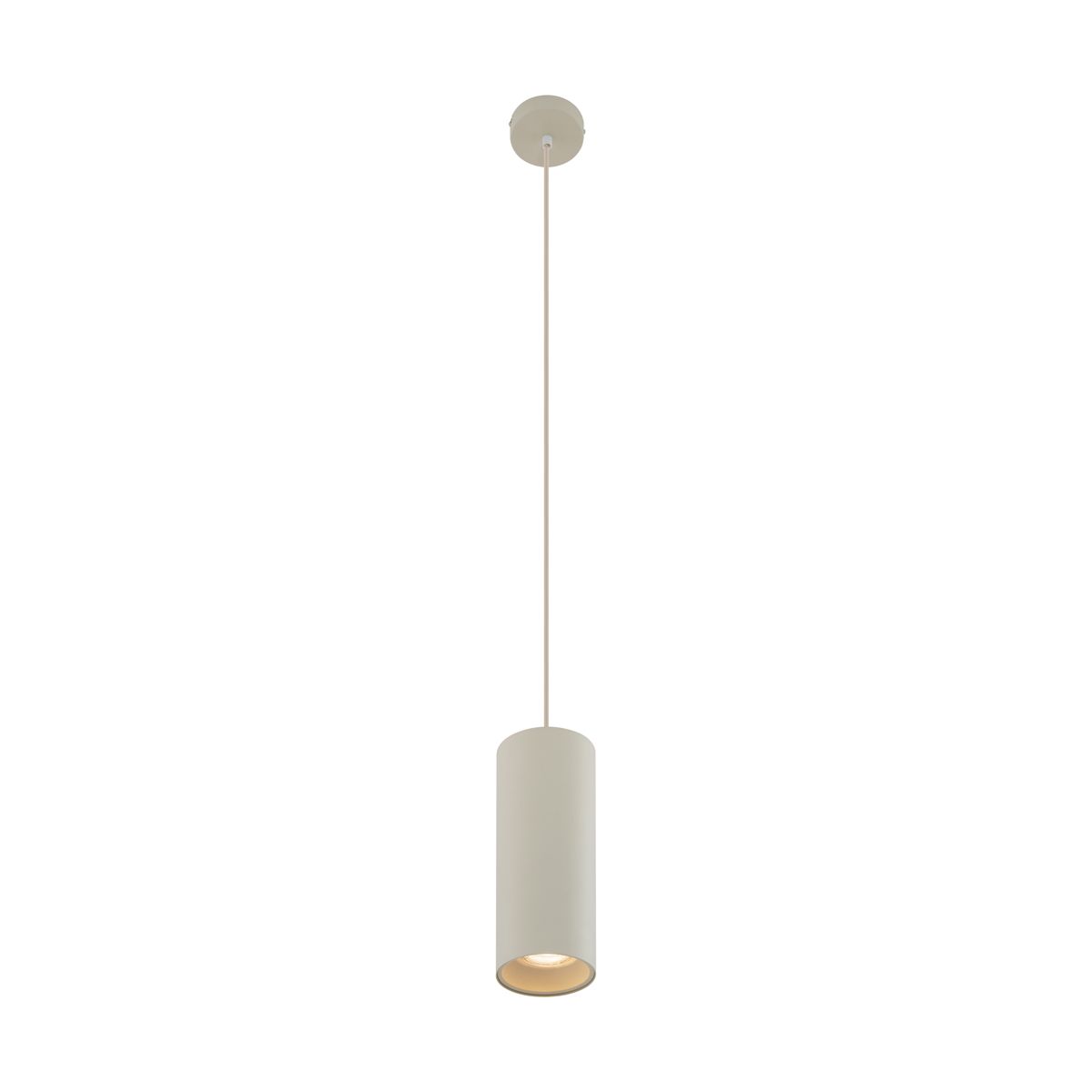 Moderne hanglamp beige GU10 50mm rond - Tubo