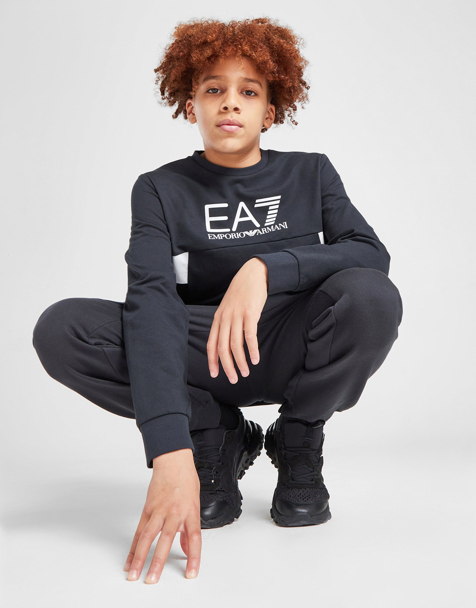 Emporio Armani EA7 Sweatshirt Colour Block Junior