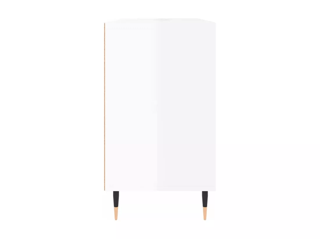 Armoire de salle de bain blanc brillant 80x33x60 cm