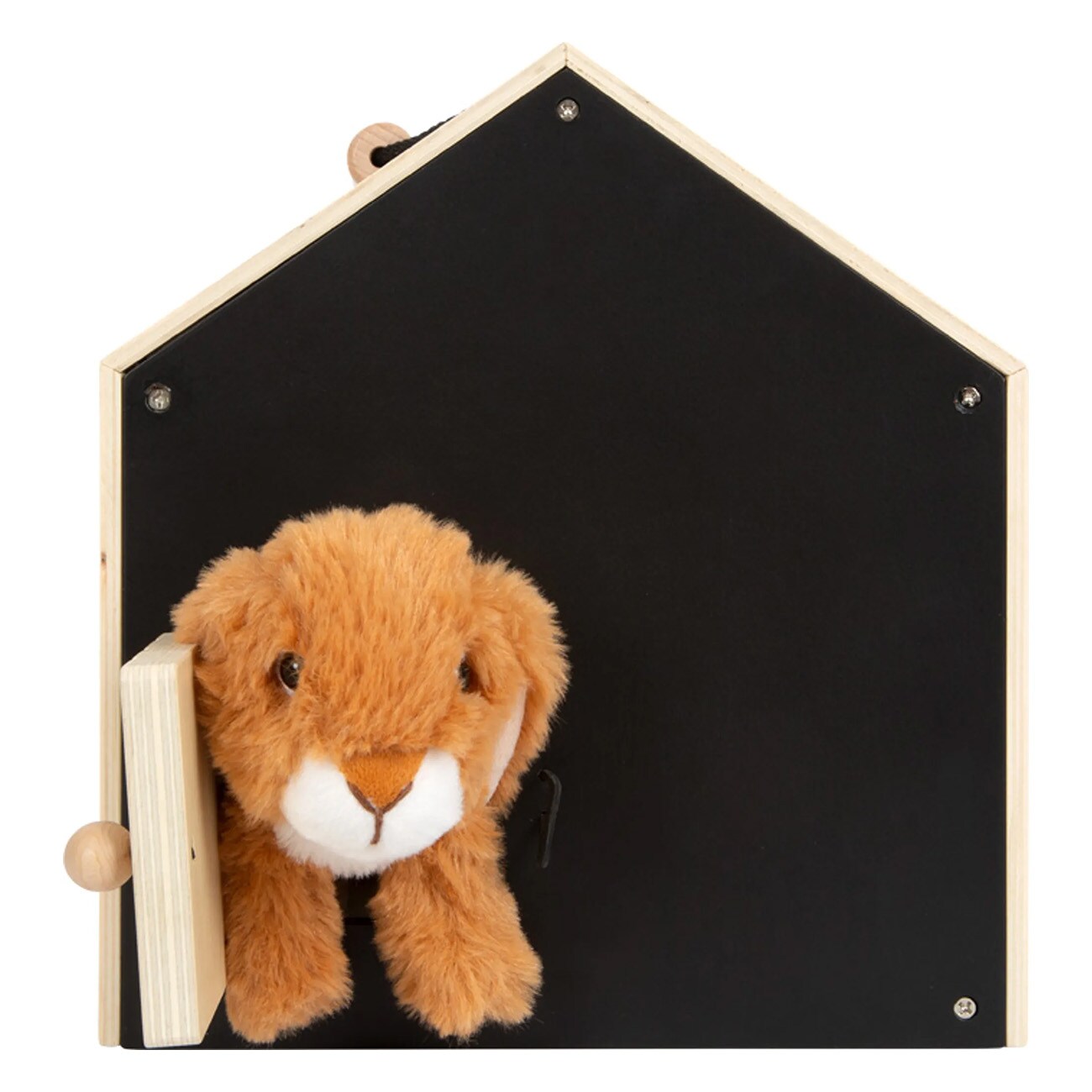 Smallfoot Hasenstall braun Puppenhaus