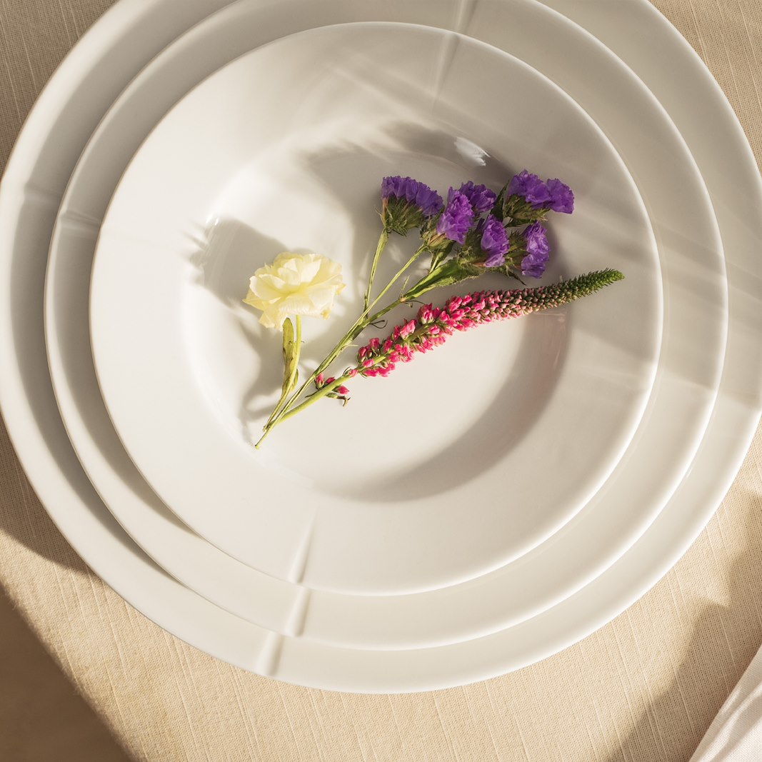 Grand Cru tallerken 4pk Hvit Ø27 cm