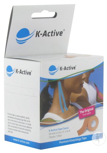 Naqi K-Active Tape Classic Beige 5m x 5cm Rouleau 1