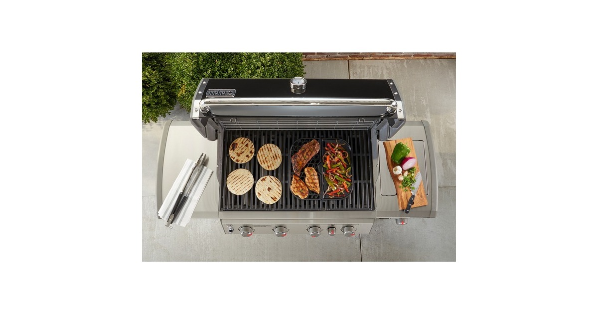 WeberGrill- & Bakplaat grillplaat  (Zwart)