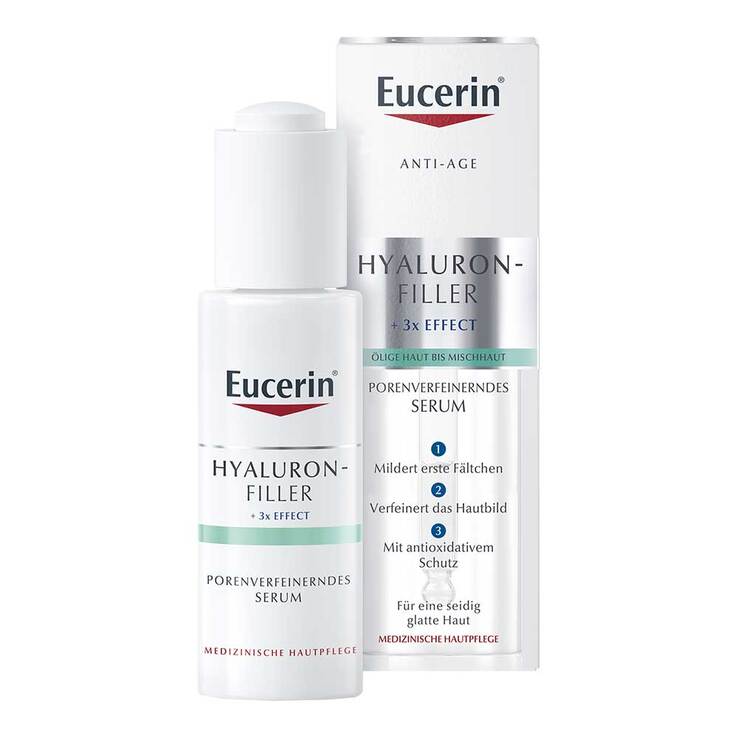Eucerin Anti-Age Hyaluron-Filler porenverfeinerndes Serum, 30 ml
