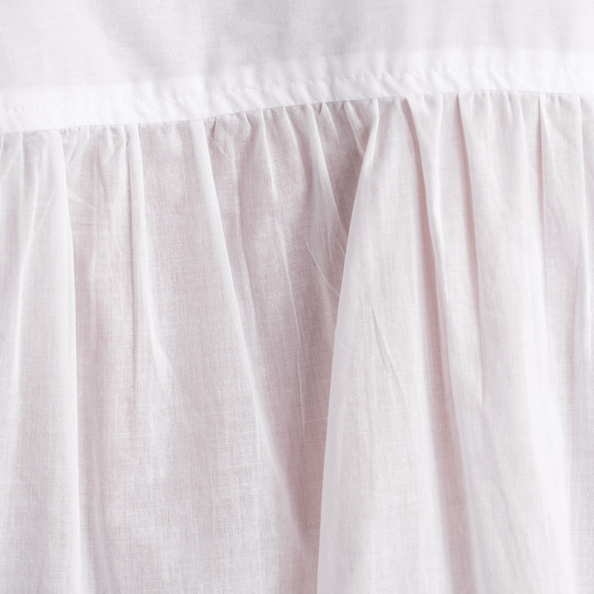 Jonas Nielsen Damen Bluse aus Bio-Baumwolle weiss