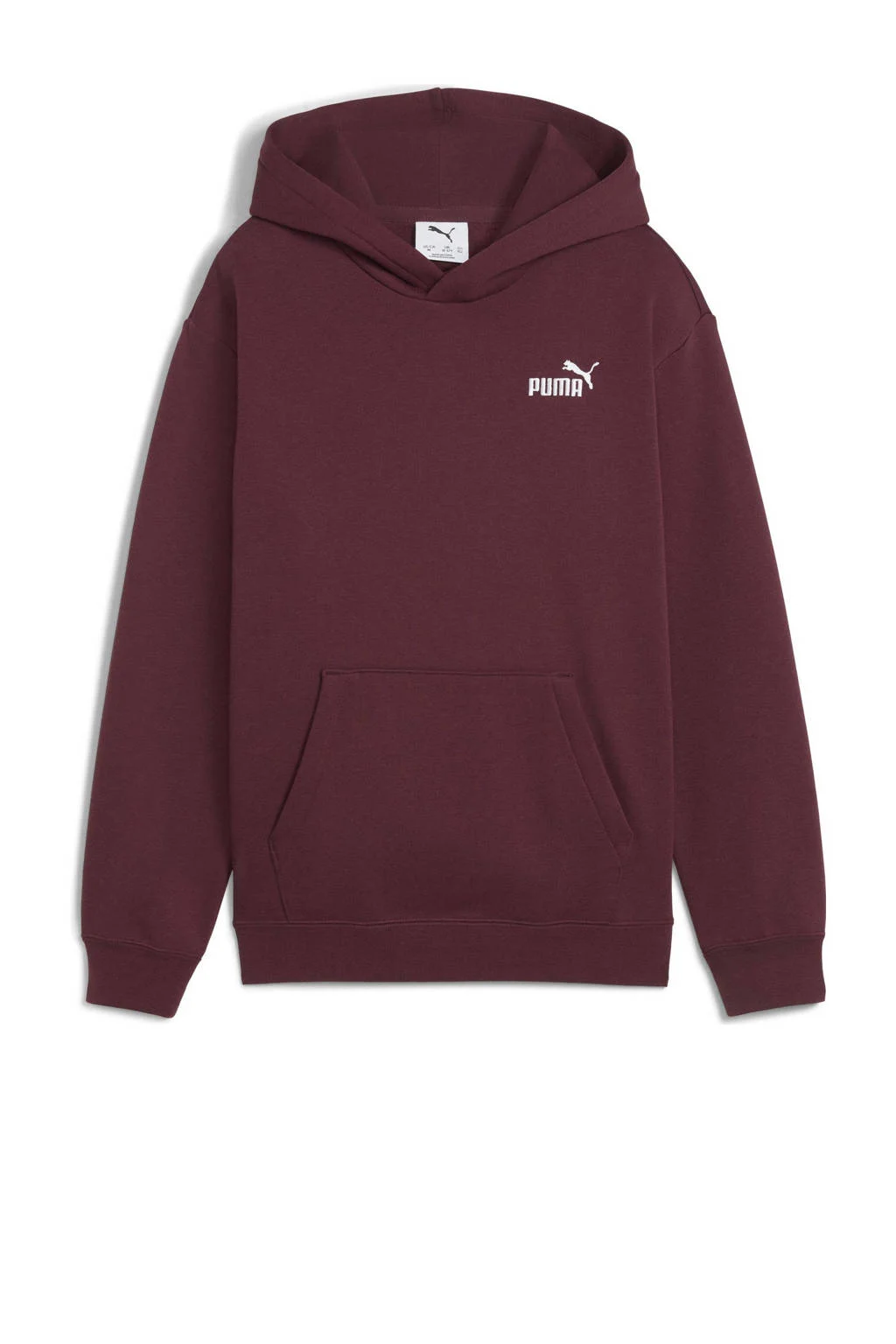 Puma hoodie donkerrood