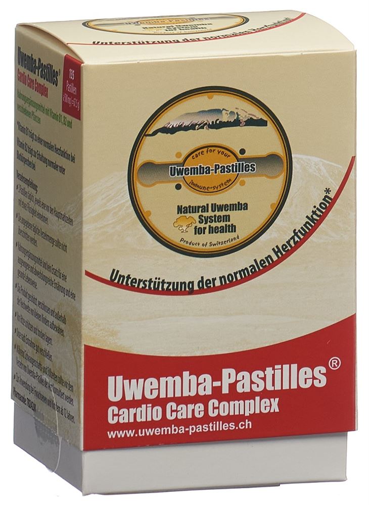 UWEMBA-PASTILLES Cardio Care Complex Pastillen 500 mg Ds 135 Stk