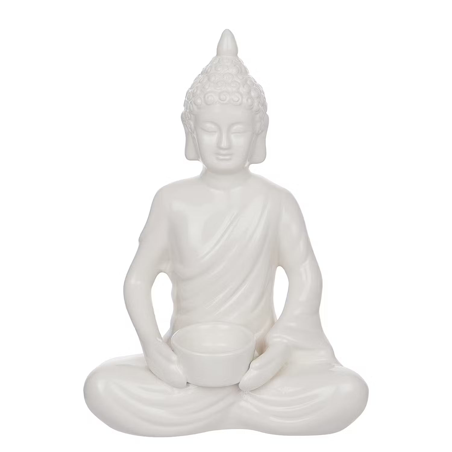 BUDDHA Deko-Statue mit Teelichthalter