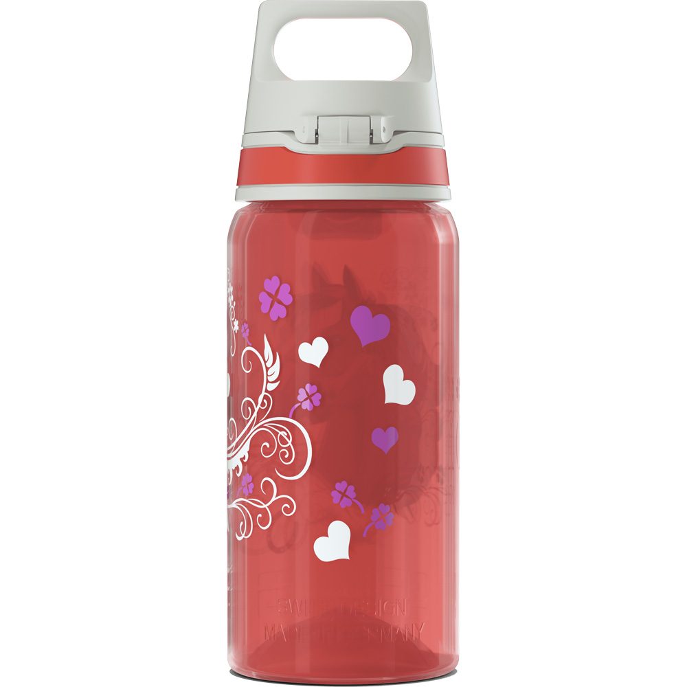 Sigg VIVA ONE 0.5L Trinkflasche Kinder Horses rot