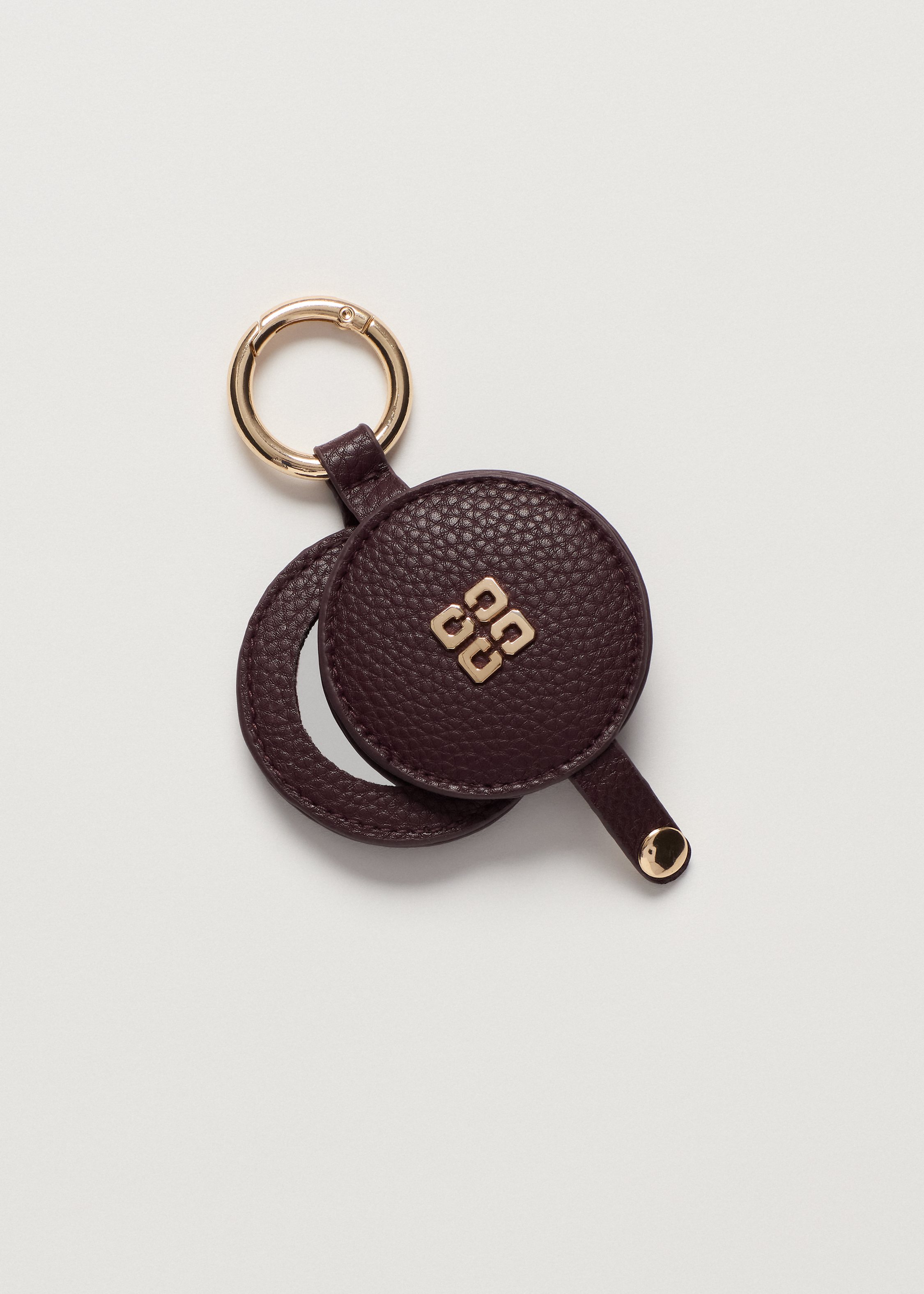 Bag charm met spiegel