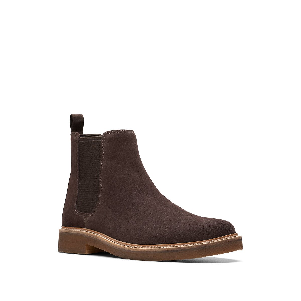 CLARKS<br>Bottines chelsea em camurça Clarkdale Easy