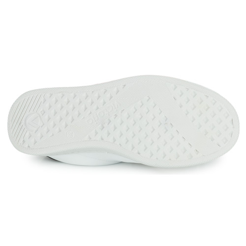Victoria - TENIS VEGANO SERPIENTE - Blanc / Bronze