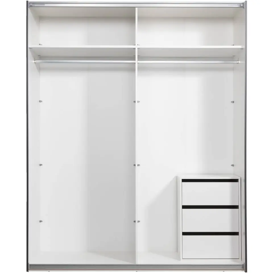Ladeblok Bergamo - wit - 70,2x51x39,9 cm