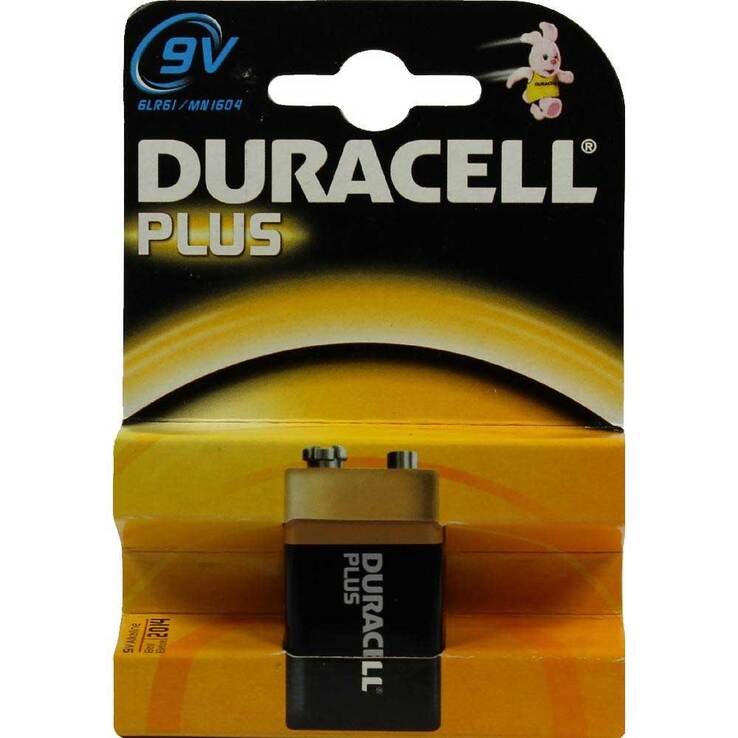 Batterien E Block 6 LR 61 9V MN1064 Duracell Pl., 1 St