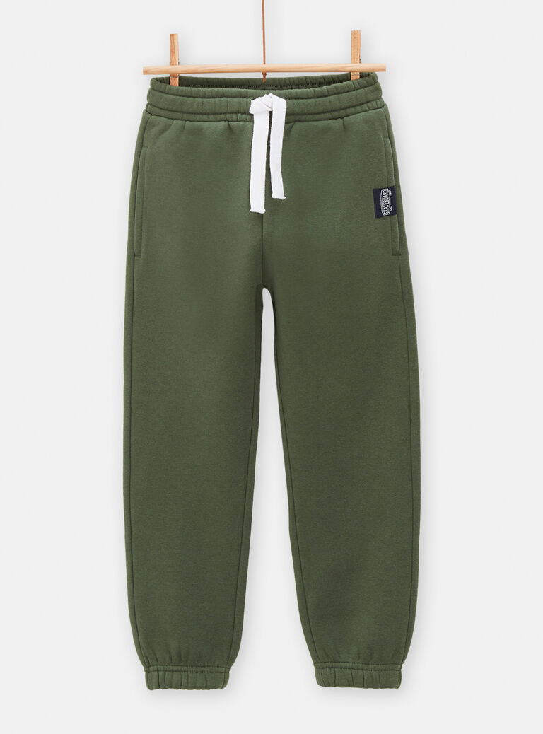 Jogging vert pour garçon