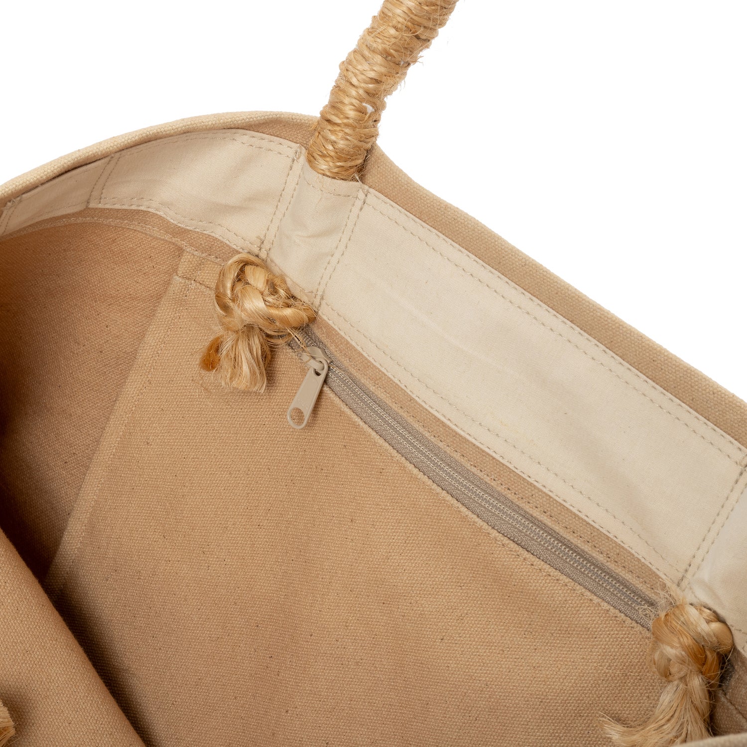 Intratuin tas Totty beige 43 x 12 x 30 cm