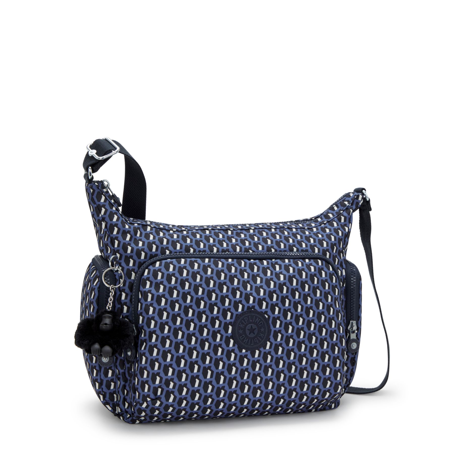 GABB Grand sac à bandoulière avec sangle réglable - 3D K Blue