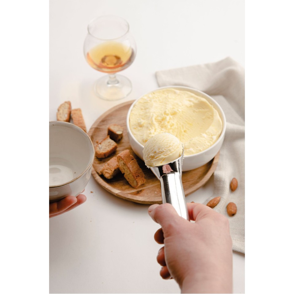 Fritel - IM 1252 Ismaskine - 2L Kapacitet - Digital Timer - Rustfrit Stål