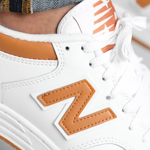 Baskets 480 BB480LMO White Orange