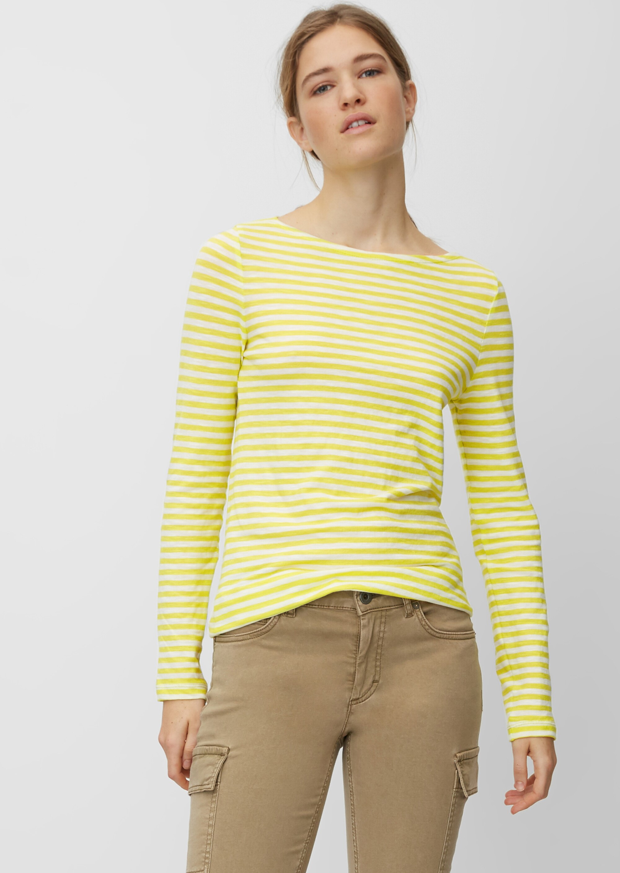 Longsleeve aus Organic-Cotton-Slub-Jersey