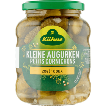 Kühne Kleine Augurken Zoet 330 g