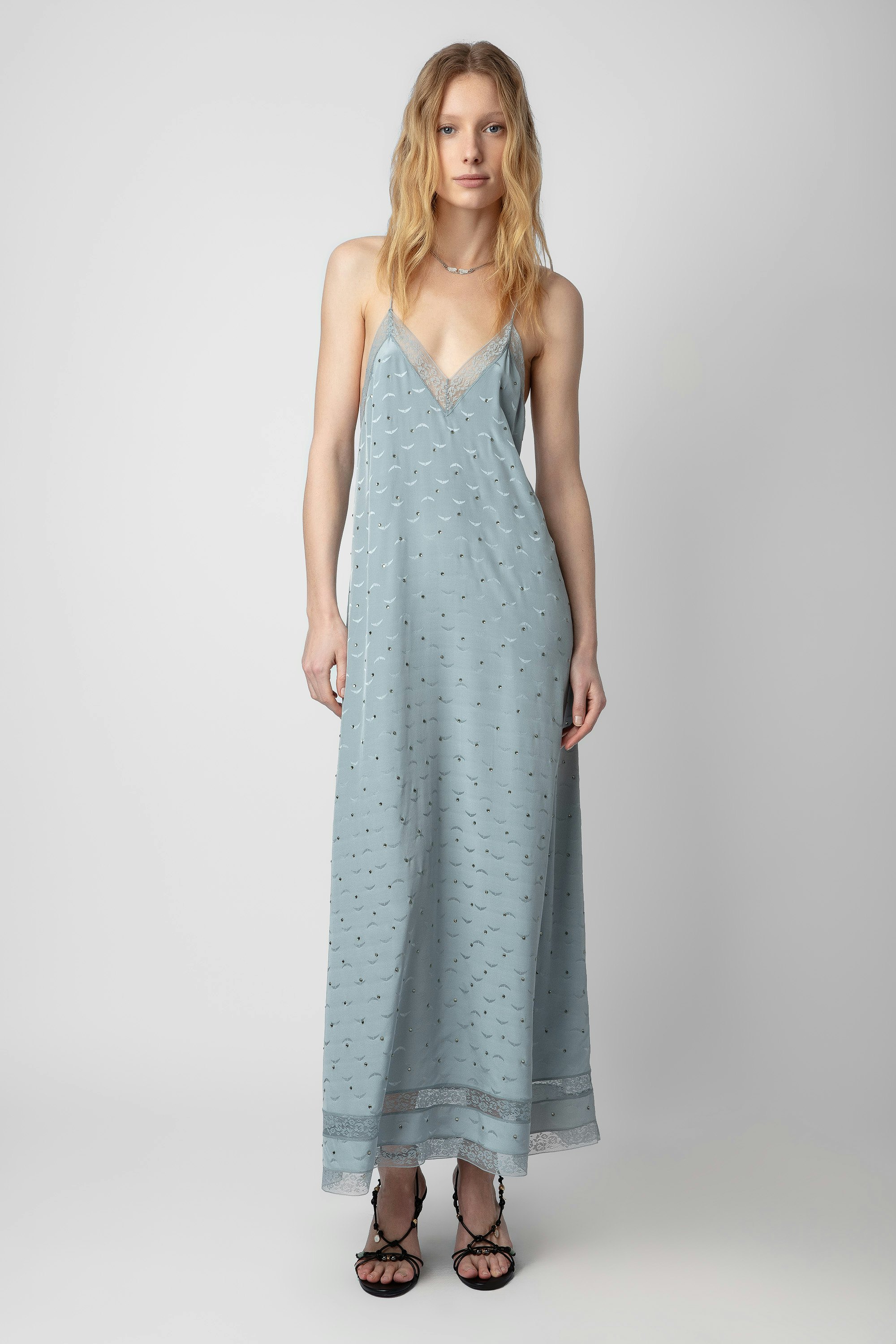 Robe Reman Soie Jacquard