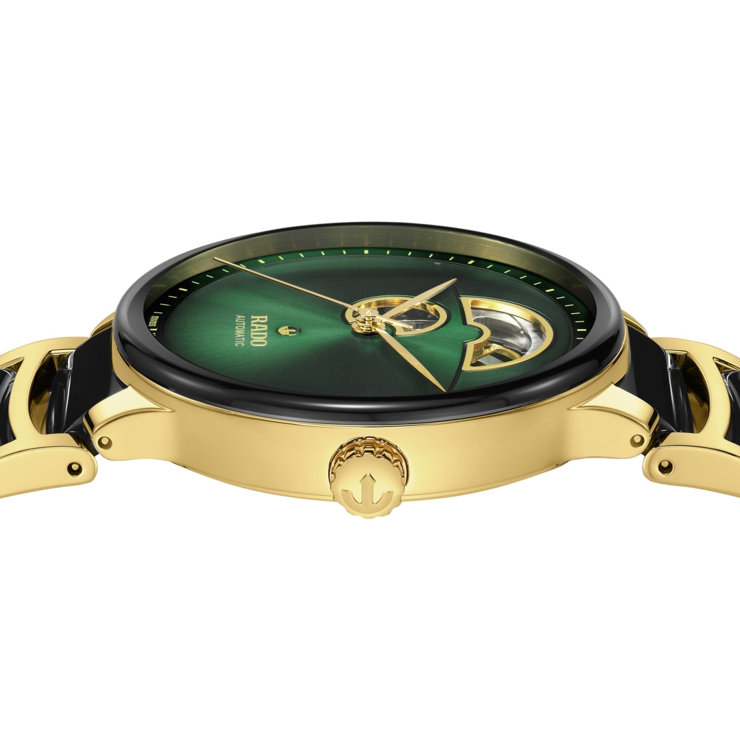 Rado Centrix L Automatik Open Heart Grün