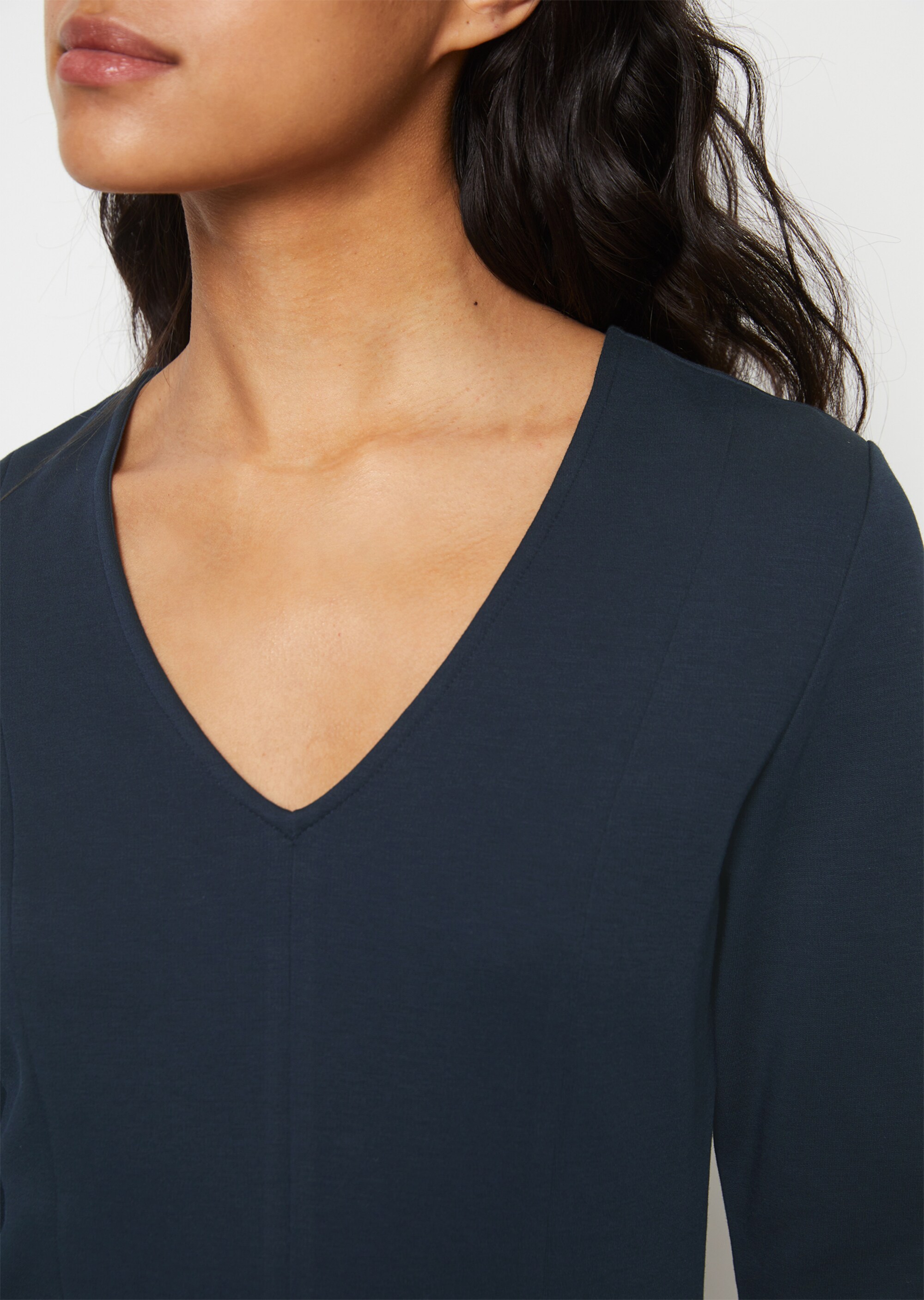 Jerseykleid A-Shapeaus Interlock-Qualität
