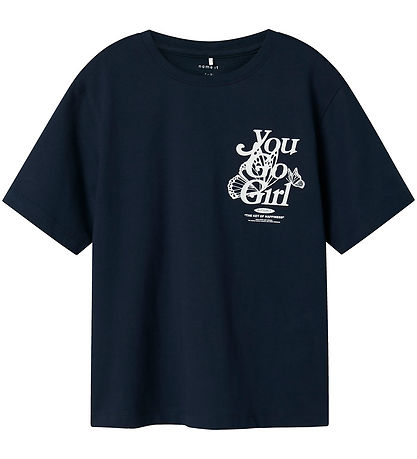Name It T-Shirt - NkfDabbo - Navy Blazer m. Print
