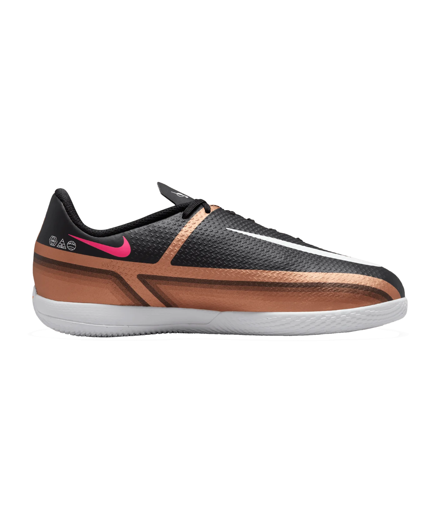 Nike Jr Phantom GT2 Academy IC Halle Generation Kids Gold Schwarz F810